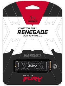 1TB KINGSTON FURY Renegade M.2 NVMe PCIe 4.0 SFYRS/1000G 6000/7300MB/s