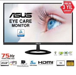 23.8 ASUS VZ249HE FHD IPS 5MS 75HZ HDMI VGA