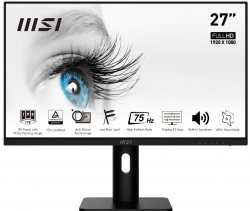 27 MSI PRO MP273 IPS FHD 5MS 75HZ HDMI DP