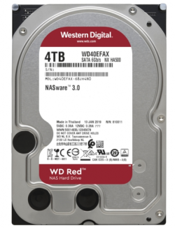 4TB WD Red Intellipower SATA3 64MB WD40EFAX