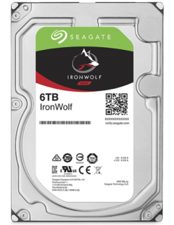 6TB SEAGATE IRONWOLF 5400RPM 256MB NAS ST6000VN001