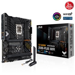 ASUS TUF GAMING Z690-PLUS WI-FI 6000Mhz(O.C) DDR5 HDMI DP M.2 1700p