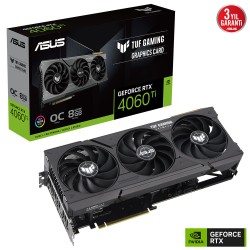 ASUS TUF-RTX4060TI-O8G-GAMING GDDR6 128 BIT