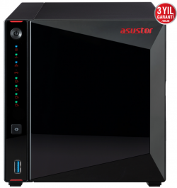 ASUSTOR AS5304T 4 YUVALI 4GB NAS DEPOLAMA ÜNİTESİ