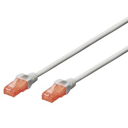 DIGITUS DK-1617-0025  CAT6 U-UTP PATCH KABLO GRİ 25 CM