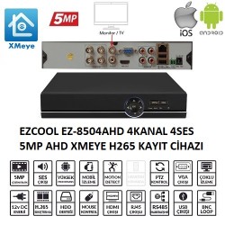 EZCOOL EZ-8504AHD 4KANAL 5MP 1HDD XMEYE KOAKSIYEL