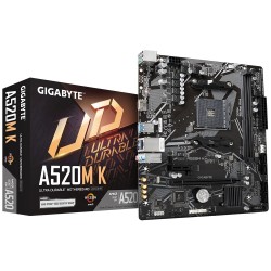 GIGABYTE A520M K DDR4 5100(OC) HDMI M.2 mATX AM4