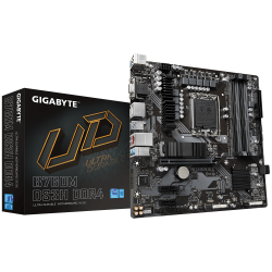 GIGABYTE B760M-DS3H-DDR4 3200Mhz(OC) M.2 ATX 1700p 