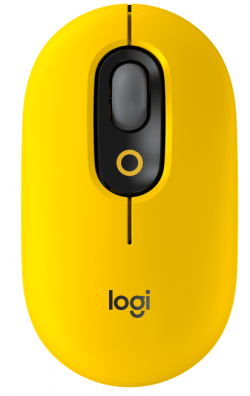 LOGITECH POP MOUSE WİTH EMOJİ BLAST YELLOW 910-006546