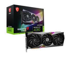 MSI GEFORCE RTX 4080 GAMING X TRIO 16G 16GB GDDR6X DP HDMI 256Bit