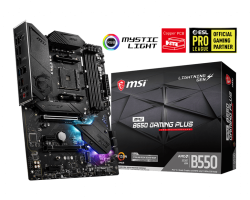 MSI MPG B550 GAMING PLUS DDR4 4400(OC)Mhz ATX AM4