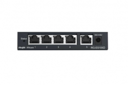 RUIJIE REYEE RG-ES105D 5 PORT 10/100 SWITCH METAL KASA 