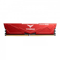 Team T-Force Vulcan Red 32GB(2x16GB) 6400Mhz DDR5 Gaming Ram CL40 (FLRD532G6400HC40BDC01)