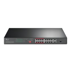 TP-LINK TL-SL1218P 16PORT 10/100 POE SWITCH 