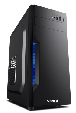 VENTO TA-K61 350W ATX SİYAH/GÜMÜŞ KASA